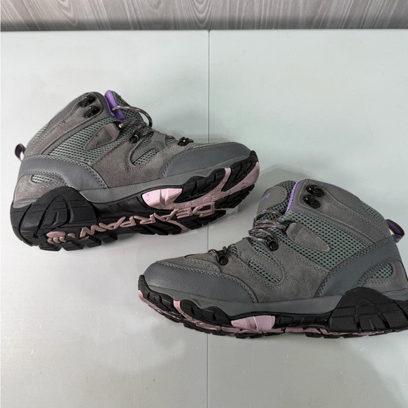 Bearpaw Corsica Women's Waterproof Hiking Winter Boots Size 10 M Gray Purple - Picture 5 of 8
